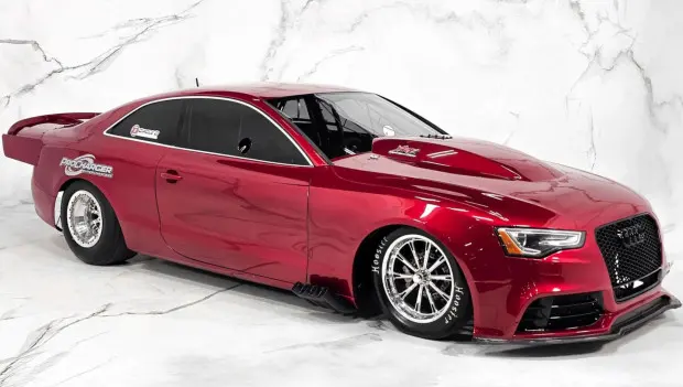 You Can Actually Buy Daddy Dave’s Wild Audi RS5 Drag Car for $425K