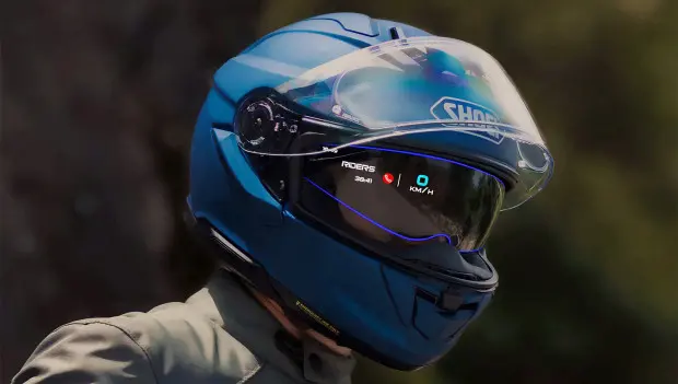 Shoei Unveils “Smart” Helmet with Augmented Reality