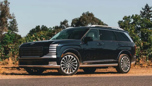 Hyundai recalls 47,000 Palisade SUVs for seat belt issue