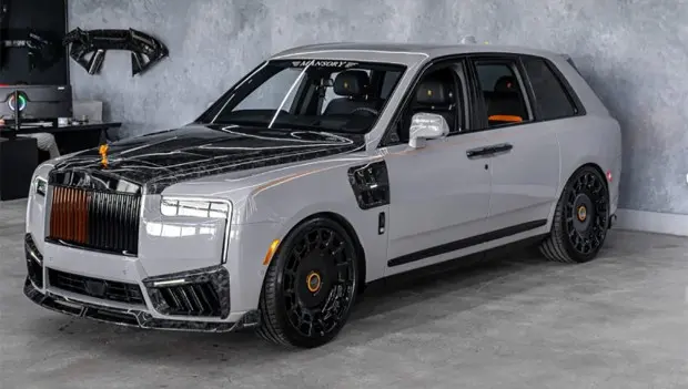 Mansory Gives the Rolls-Royce Cullinan a Wild New Look With Carbon, Orange and 720 HP