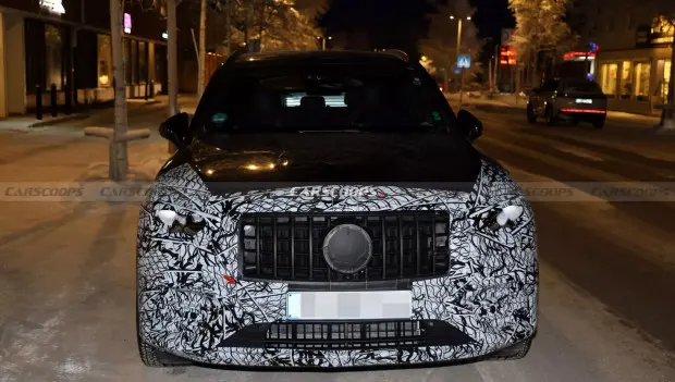 Updated Mercedes-AMG GLC 43 Spotted: Crossover Prototype Caught During Winter Testing