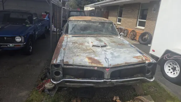 Wife Says the Projects Have to Go: Numbers-Matching 1966 Pontiac GTO Hits the Market as a Full Restoration Candidate