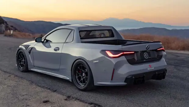 BMW M4 Pickup: This Wild Tuning Build Blends a Sports Coupe With a Real Truck