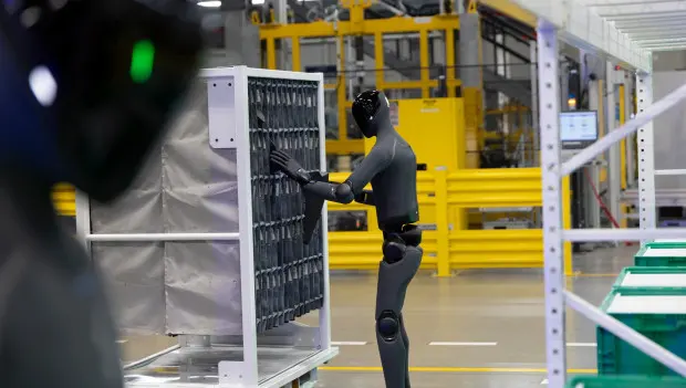 BMW Puts a Humanoid Robot That Can “See” With Its Hands to Work at Its US Plant
