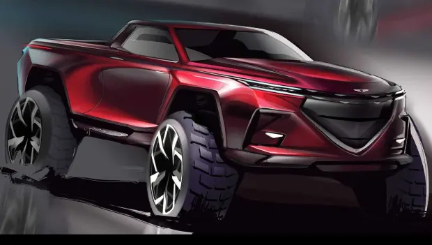 Genesis Quietly Explored an Electric Pickup for the U.S.—and It Never Even Got a Name