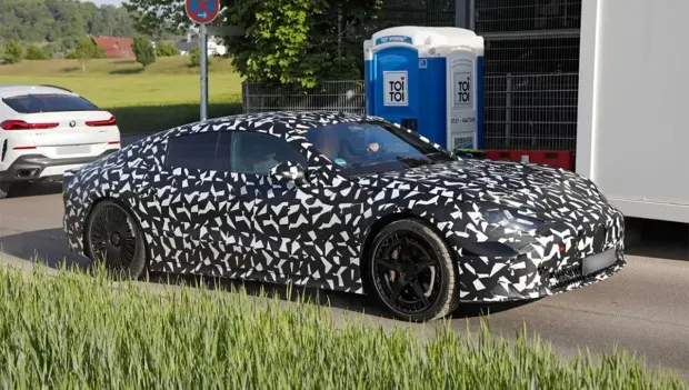 Mercedes-AMG GT 4-Door Coupe EV Prototype Spotted on Roads