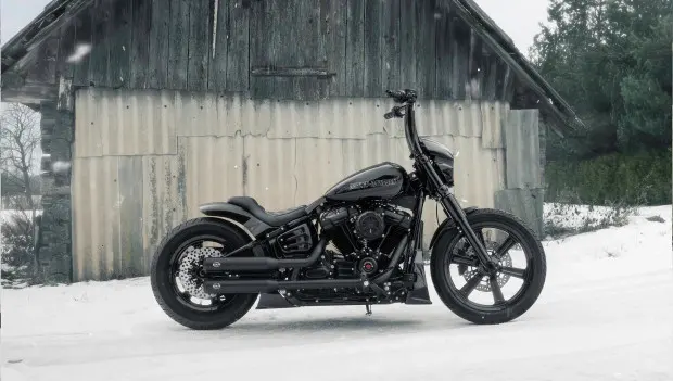 This Custom Harley-Davidson Street Bob 114 Build Turns Heads as “Jet Frost”
