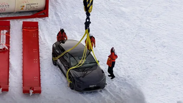 Avatr 12 Undergoes Testing in Antarctica: Stunning Photos Released