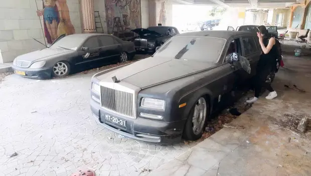 Forgotten 5-Star Hotel Turns Into a Graveyard for Luxury Cars