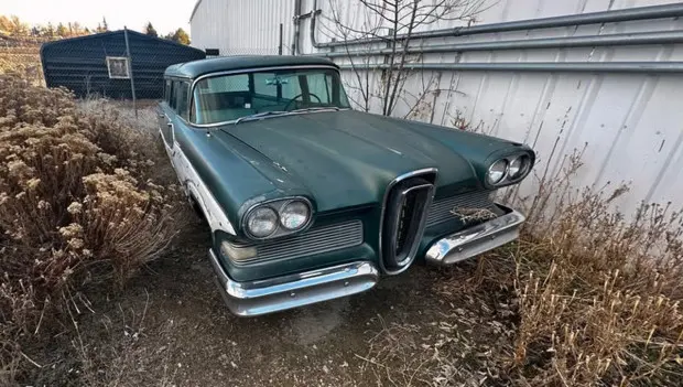 One-Year Gem: Rare 1958 Edsel Bermuda Awaits Complete Restoration