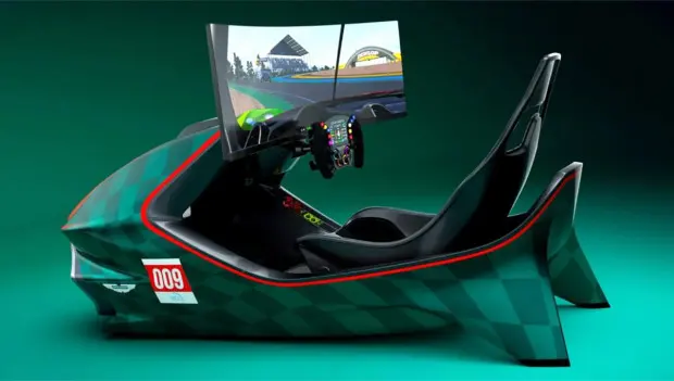 Aston Martin Unveils New Hypercar-Inspired Racing Simulator