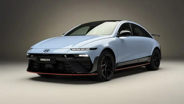 Hyundai Ioniq 6 N Makes Its U.S. Debut With 641 HP and Track-Ready Performance