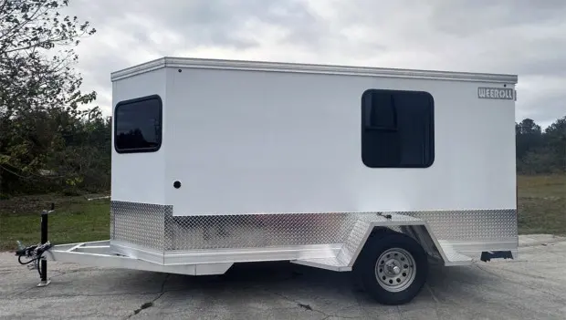 An Aluminum American Travel Trailer: Creative Freedom on a Minimal Budget
