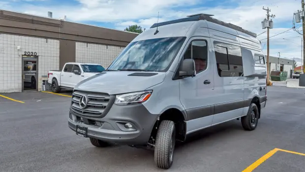 Brand-New Sprinter 144 Camper Van Packs Big Off-Grid Comfort Into a Compact Footprint