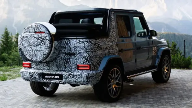 Mercedes-AMG's New G-Class Cabriolet Is a Convertible—But Not Entirely