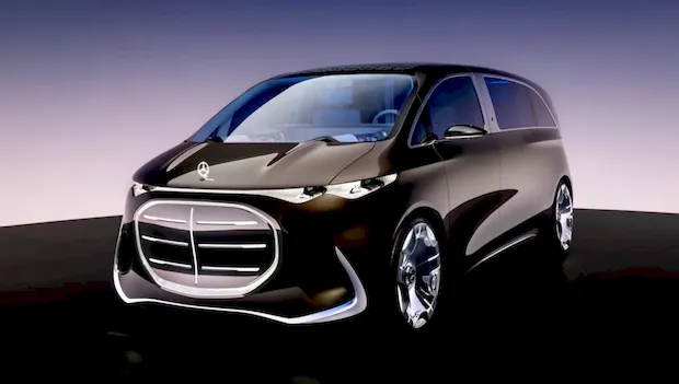 Mercedes-Benz unveils luxury business class minivan: electric and more