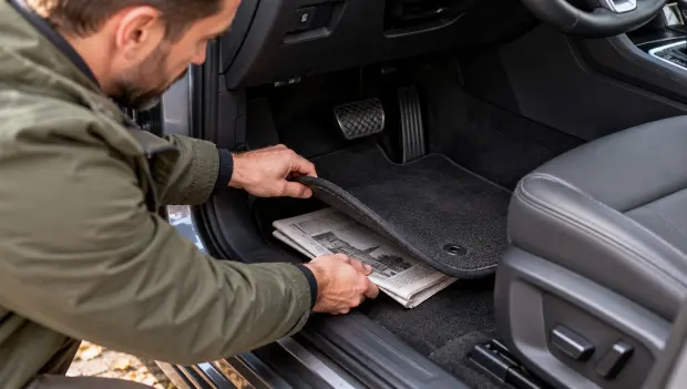 When the First Freeze Hits, Put Newspaper Under Your Floor Mat: An Old Winter Driving Trick