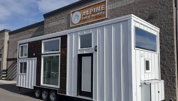 This Tiny Home on Wheels Sleeps 5 — And It's Far More Spacious Inside Than It Looks