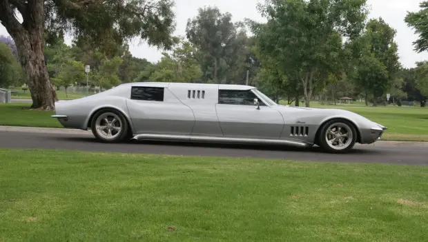 Chevrolet Corvette–Based Limousine Listed for Sale in the U.S.
