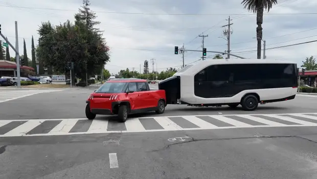 The Tiny Pickup From Tesla Veterans Just Out-Towed the Cybertruck