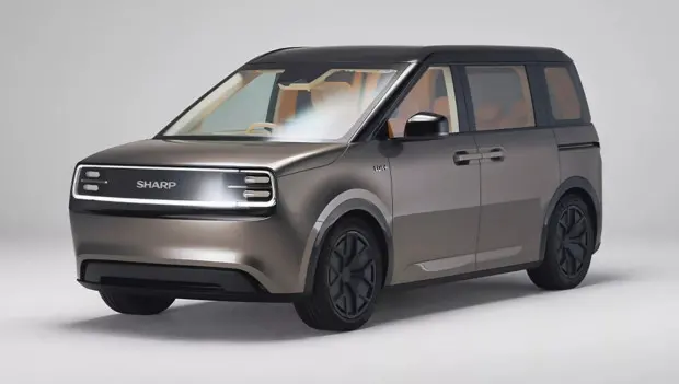 Sharp's Fully Electric Minivan, from Appliance Maker, Coming Soon