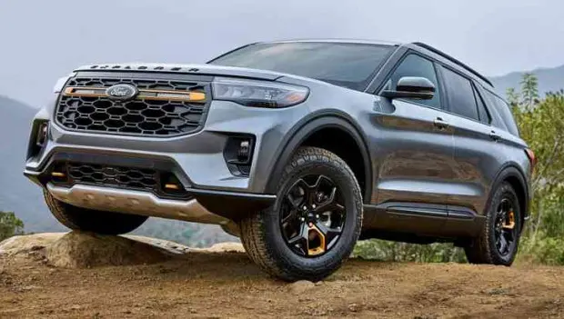 Ford Explorer Tremor: new off-road version with reinforced chassis and Torsen differential