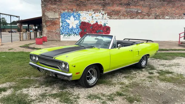 Rare 1970 Plymouth Road Runner Convertible Packs a Long List of Options and One Standout Feature
