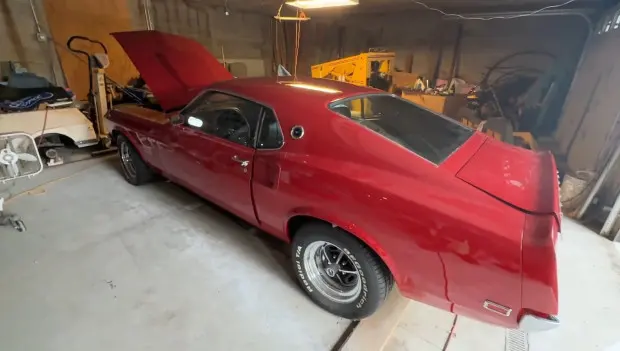 Late Owner’s 1969 Ford Mustang Boss 429 Sat Hidden in a Wisconsin Garage for Years