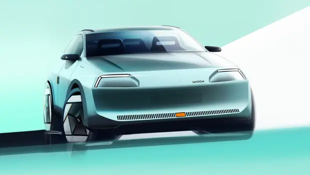 Skoda shows how a modern Favorit hatchback could look