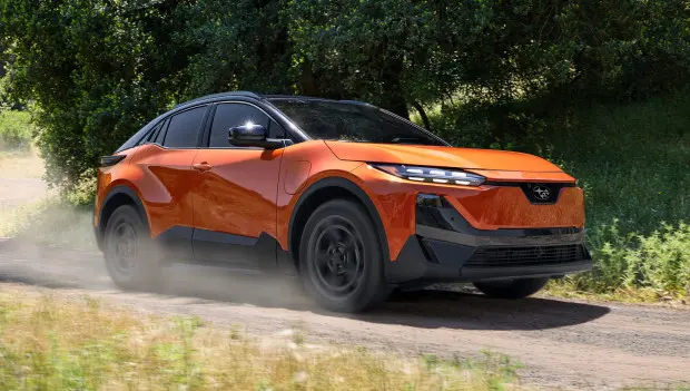 Subaru Unveils the Uncharted, Its First Front-Wheel-Drive EV in Decades