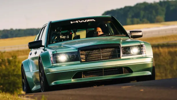 HWA EVO: This Mercedes 190E With a V6 Drives Better Than Most Sports Cars