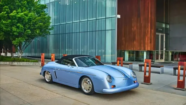 Speedster Gen 2: A Modern Porsche 718 Reimagined in the Retro Style of the 1940s Porsche 356