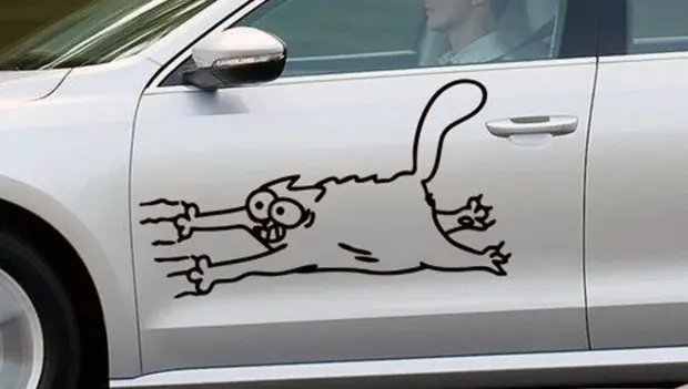 Unexpected Car Trend: Why Drivers Are Decorating Their Vehicles With Simon's Cat Stickers