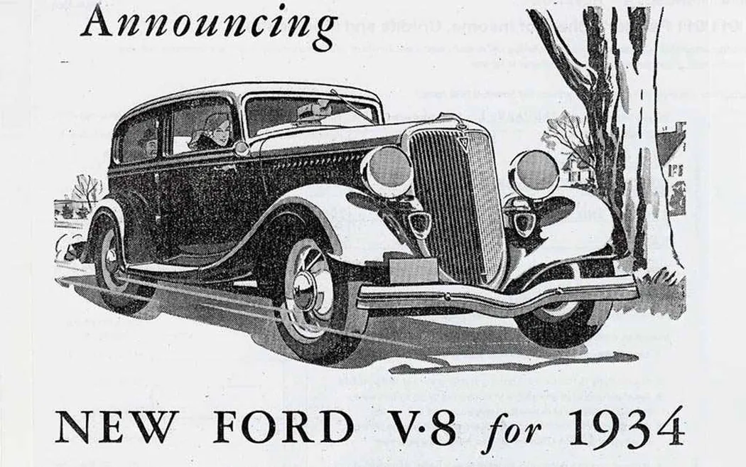 The Ford V8 was popular not only with law-abiding citizens but also with gangsters, primarily because of its powerful engine