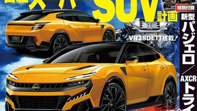 Independent rendering of Nissan&rsquo;s new high-performance crossover