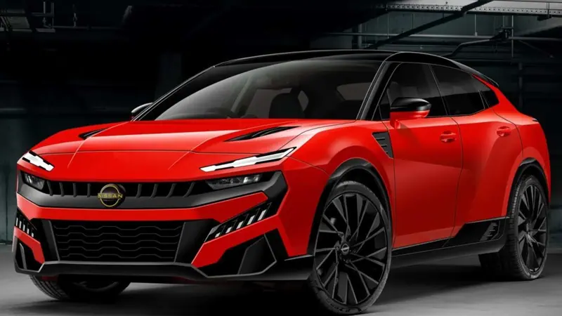 Independent rendering of Nissan&rsquo;s new high-performance crossover