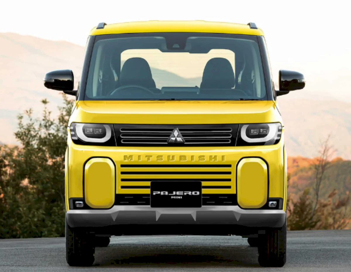 New generation Mitsubishi Pajero Mini (rendering)