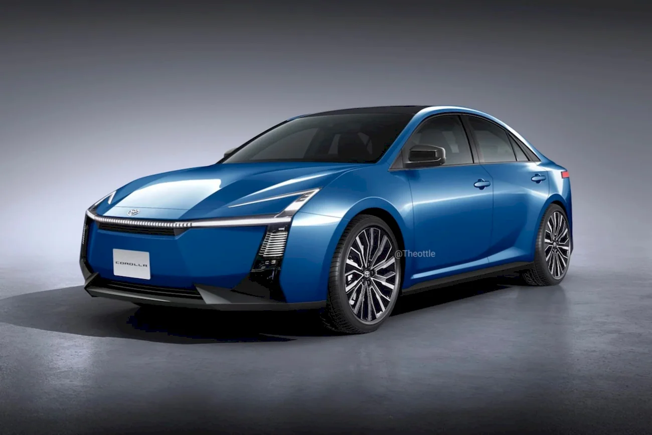 Next-generation Toyota Corolla version (rendering)