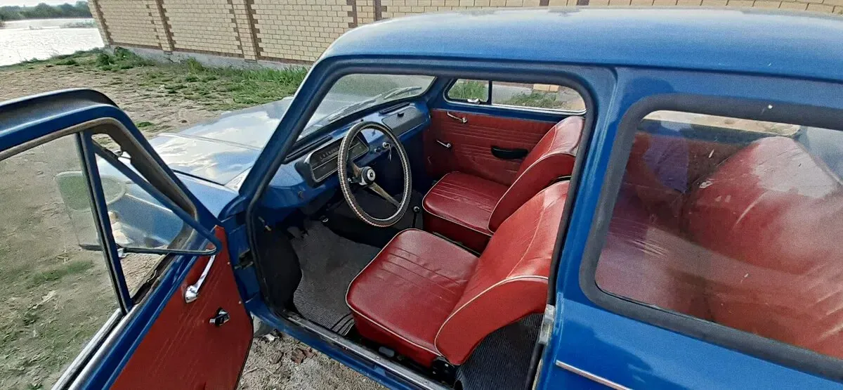Seats were reinforced, upholstery changed.