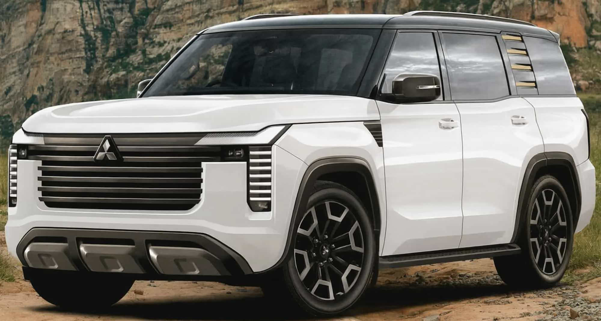 The new Mitsubishi Pajero (unofficial render)