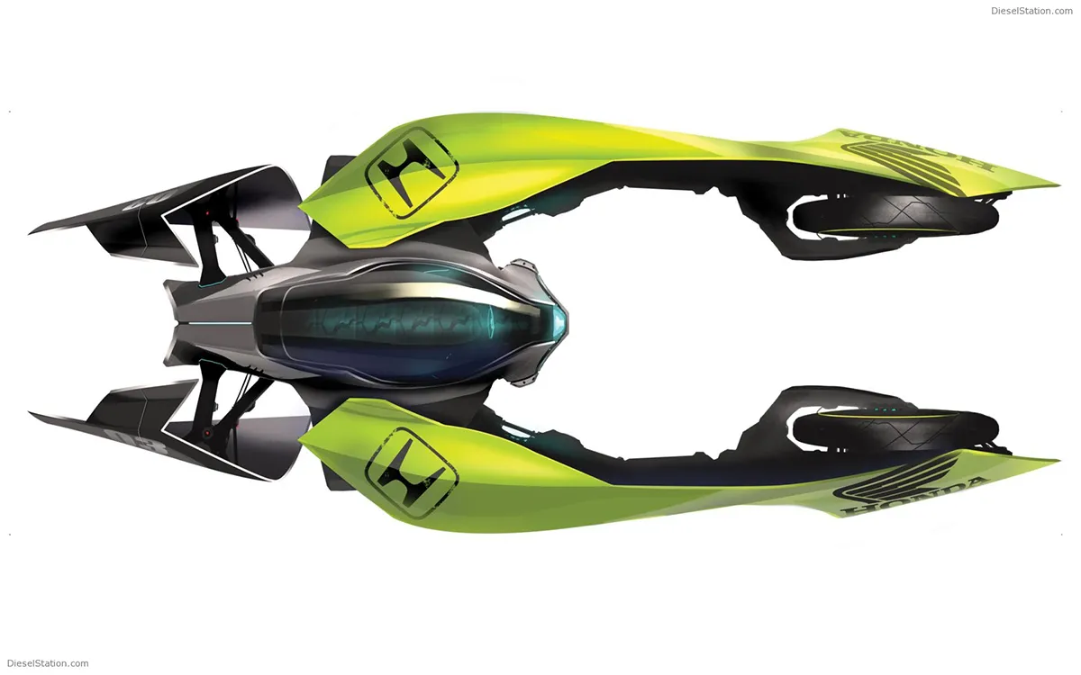 The future racing car - Honda