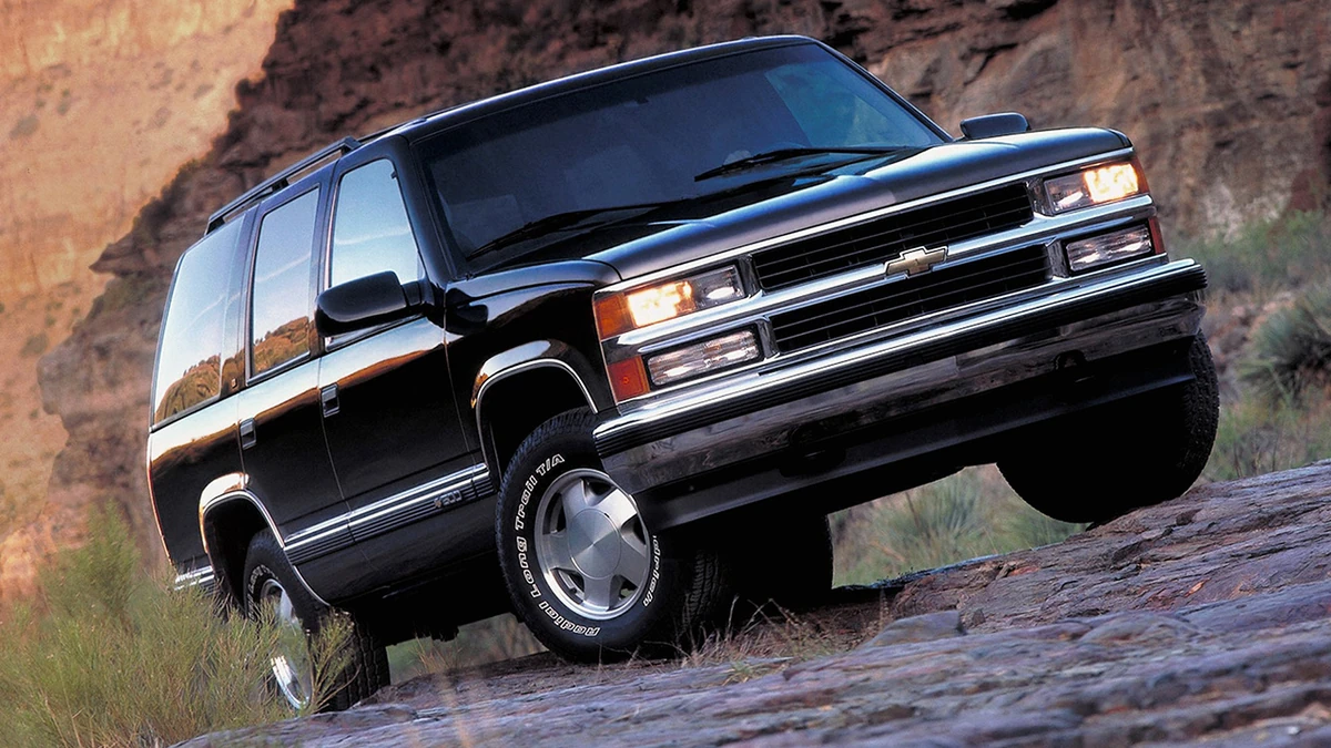 The Chevrolet Tahoe was offered in two body styles: three-door and five-door versions.