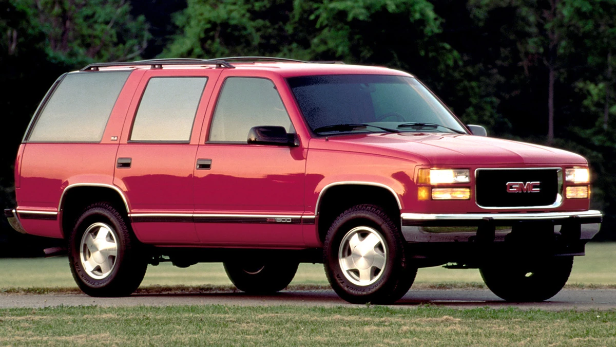In parallel with the Chevrolet Tahoe, GMC produced a twin model called the GMC Yukon. Before the 1991 model change, this vehicle was known as the GMC Jimmy.