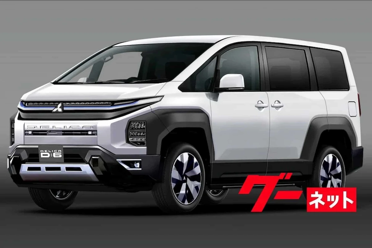 Mitsubishi Delica D:6 (computer render)