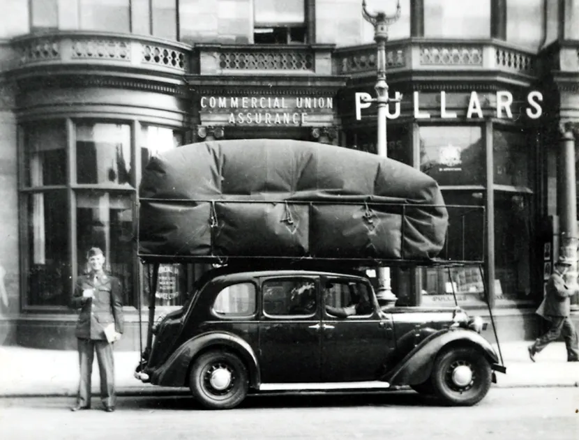 The gas lamps that once illuminated the streets ran on the very same coal gas