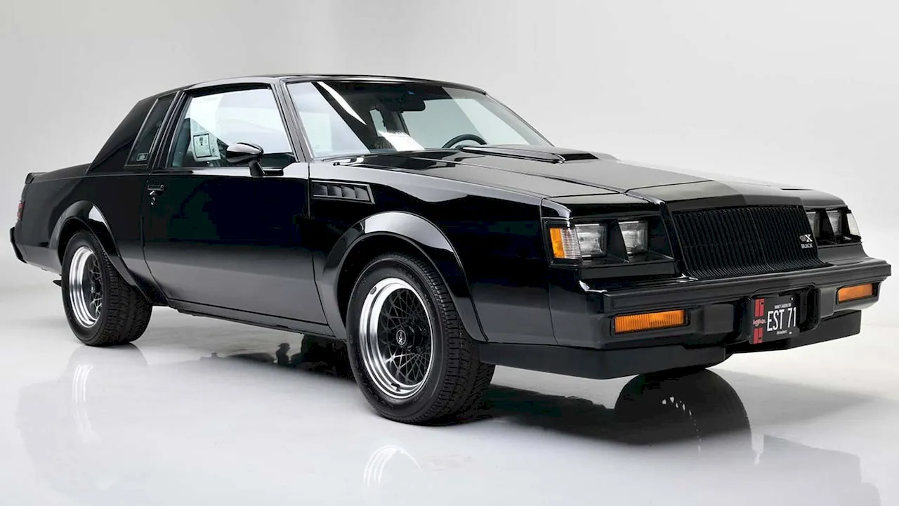 The Buick GNX is equipped with upgraded suspension and brakes.