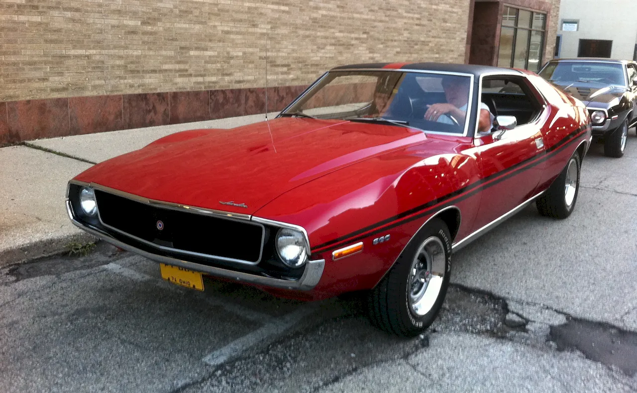The AMC Javelin scored victories in the Trans Am series in 1971, 1972, and 1976.