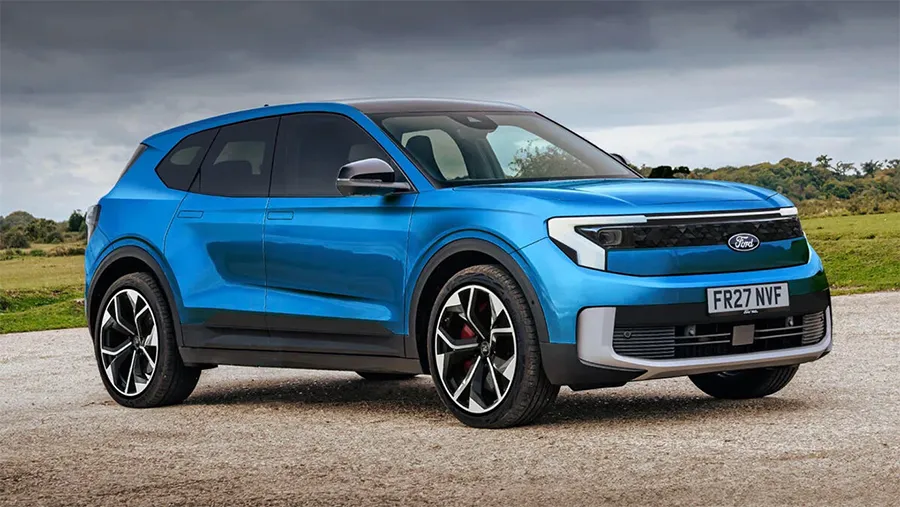Unofficial render of the new Ford crossover