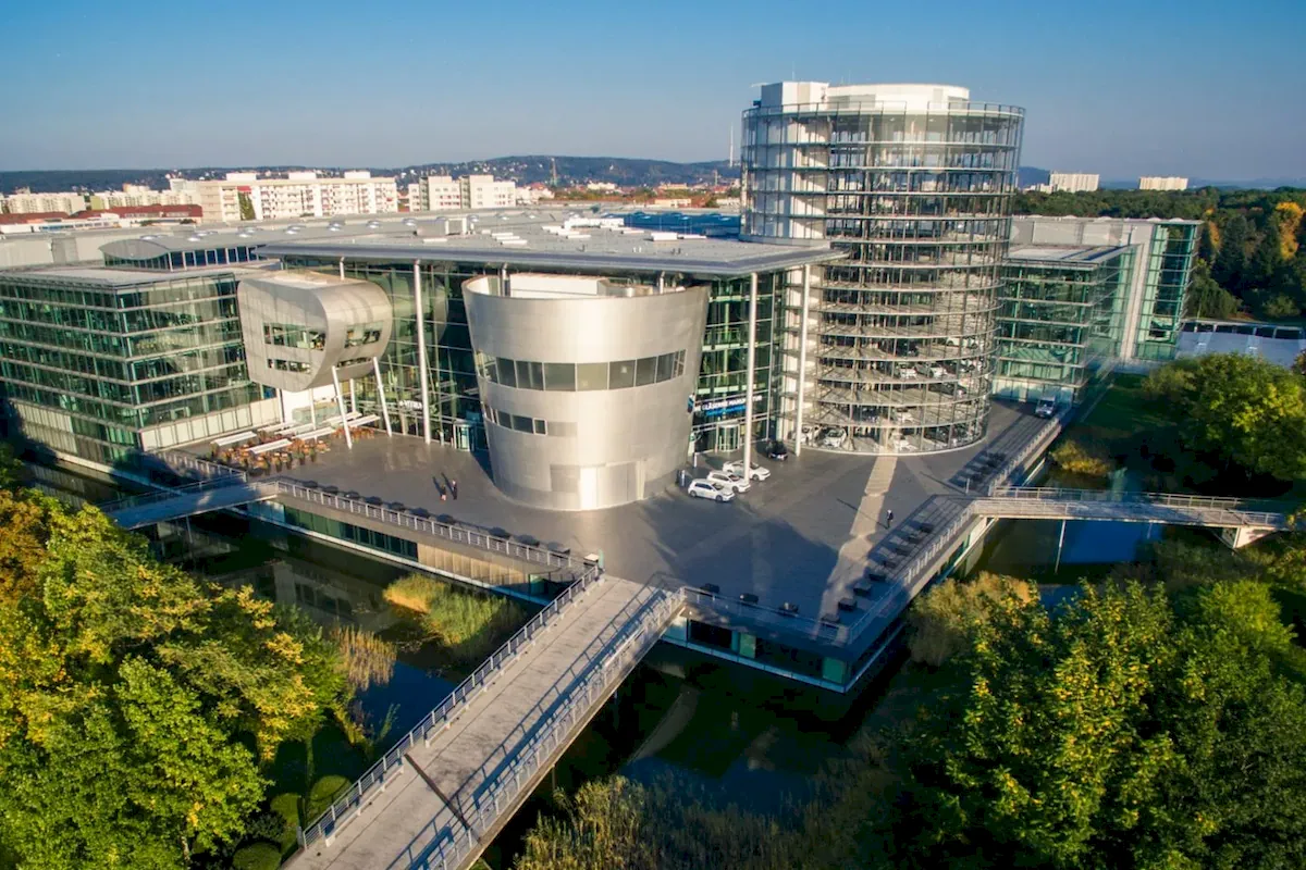 Volkswagen factory in Dresden