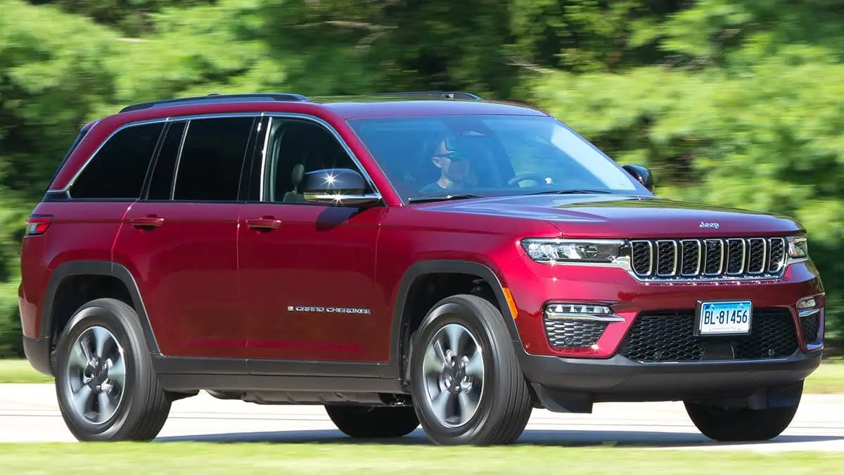 Jeep Grand Cherokee 4xe plug-in hibrid elektromos SUV